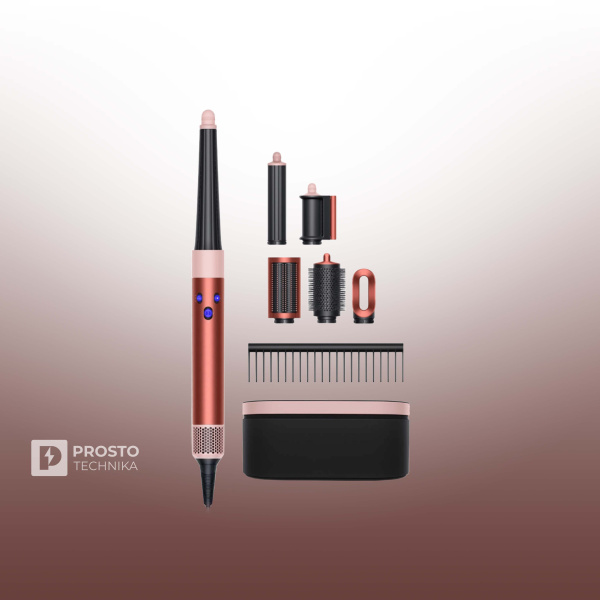 Фен-стайлер Dyson Airwrap Complete Long HS05, Strawberry Bronze/ Blush Pink